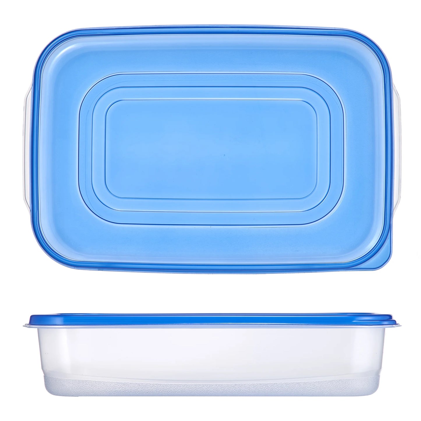 Rectangle 16.6 Cup Plastic Food Storage Container