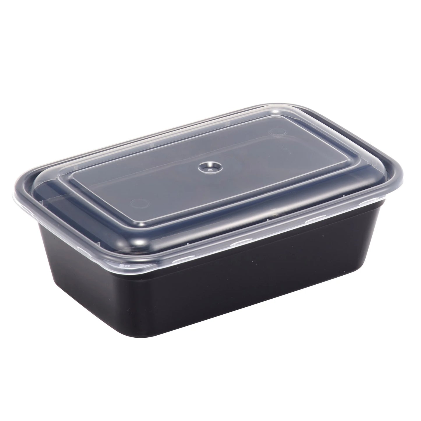 10 Piece Meal Prep Food Storage Containers, Black