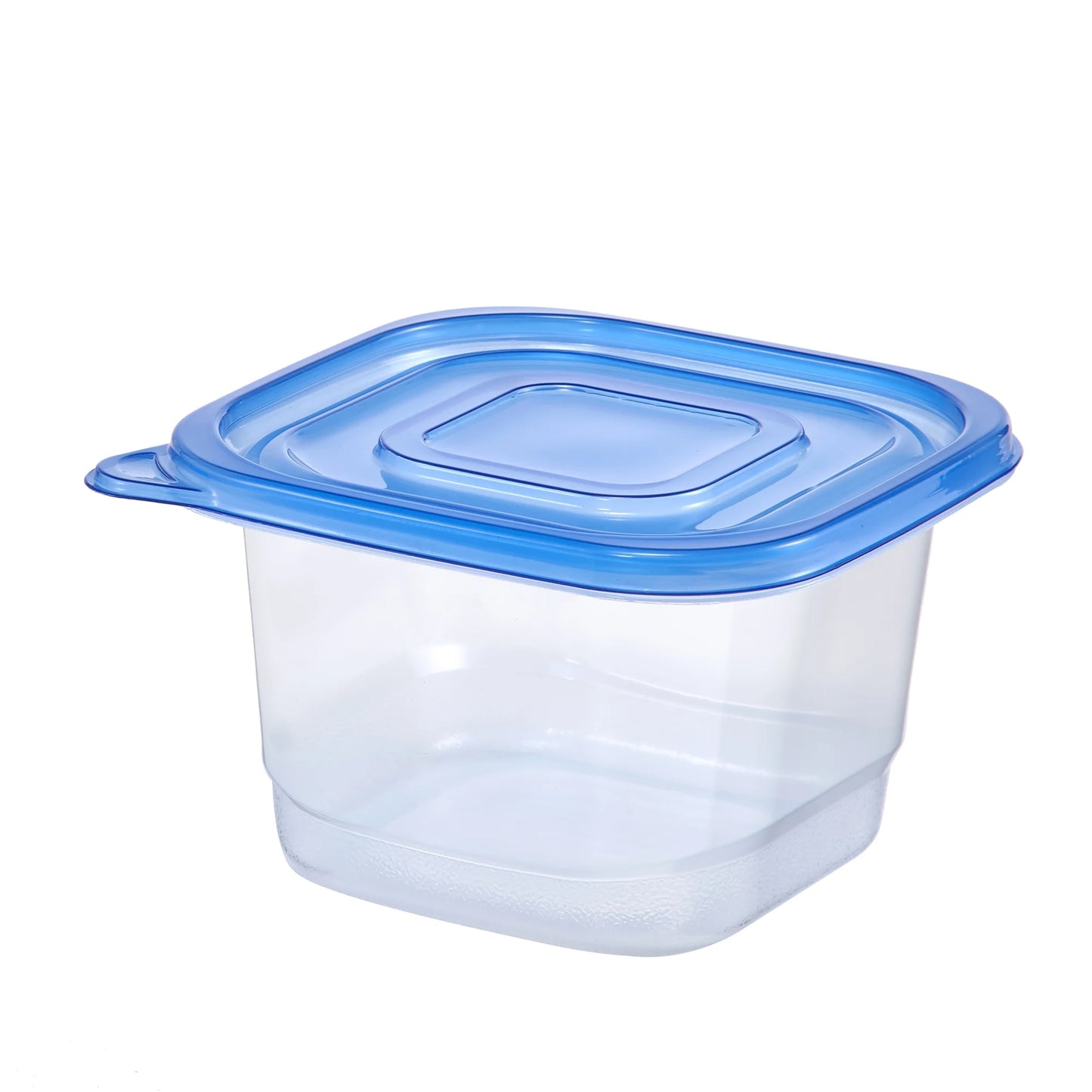 Square 4 Pack 4.4 Cup Plastic Food Storage Container