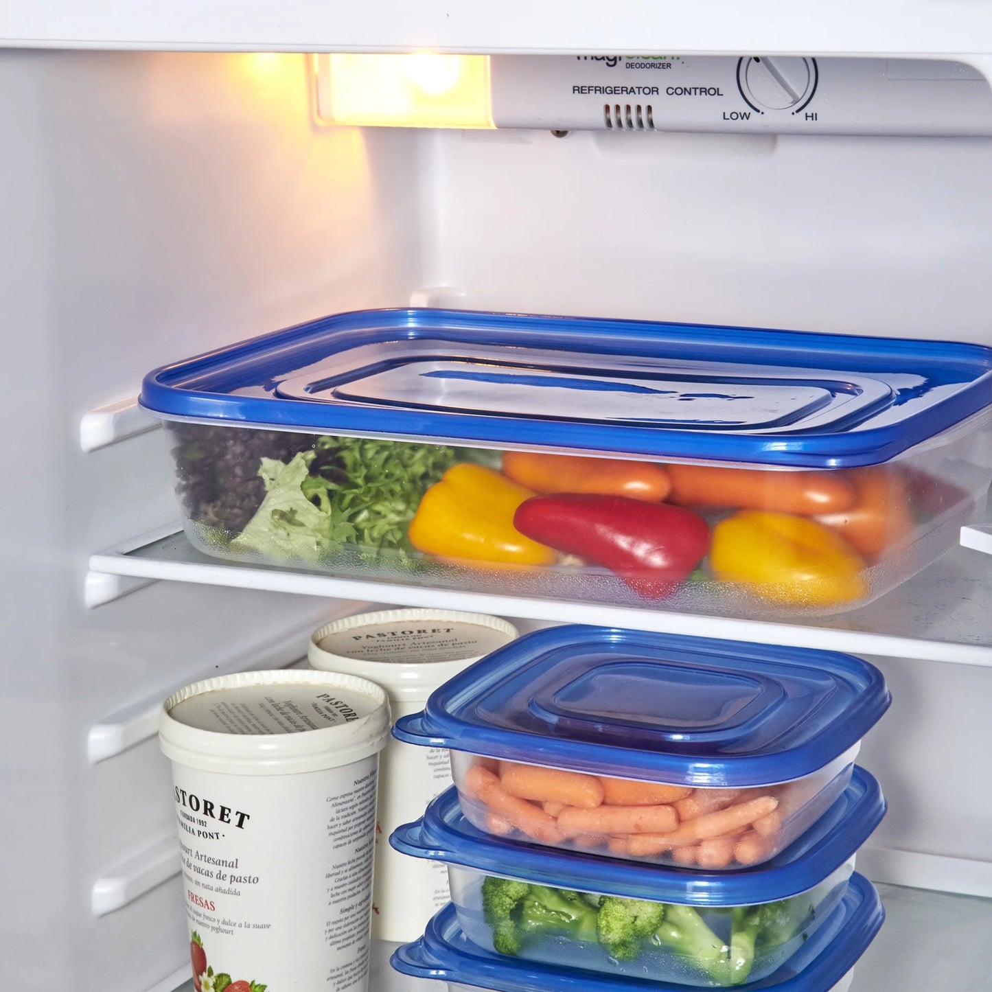 Rectangle 16.6 Cup Plastic Food Storage Container