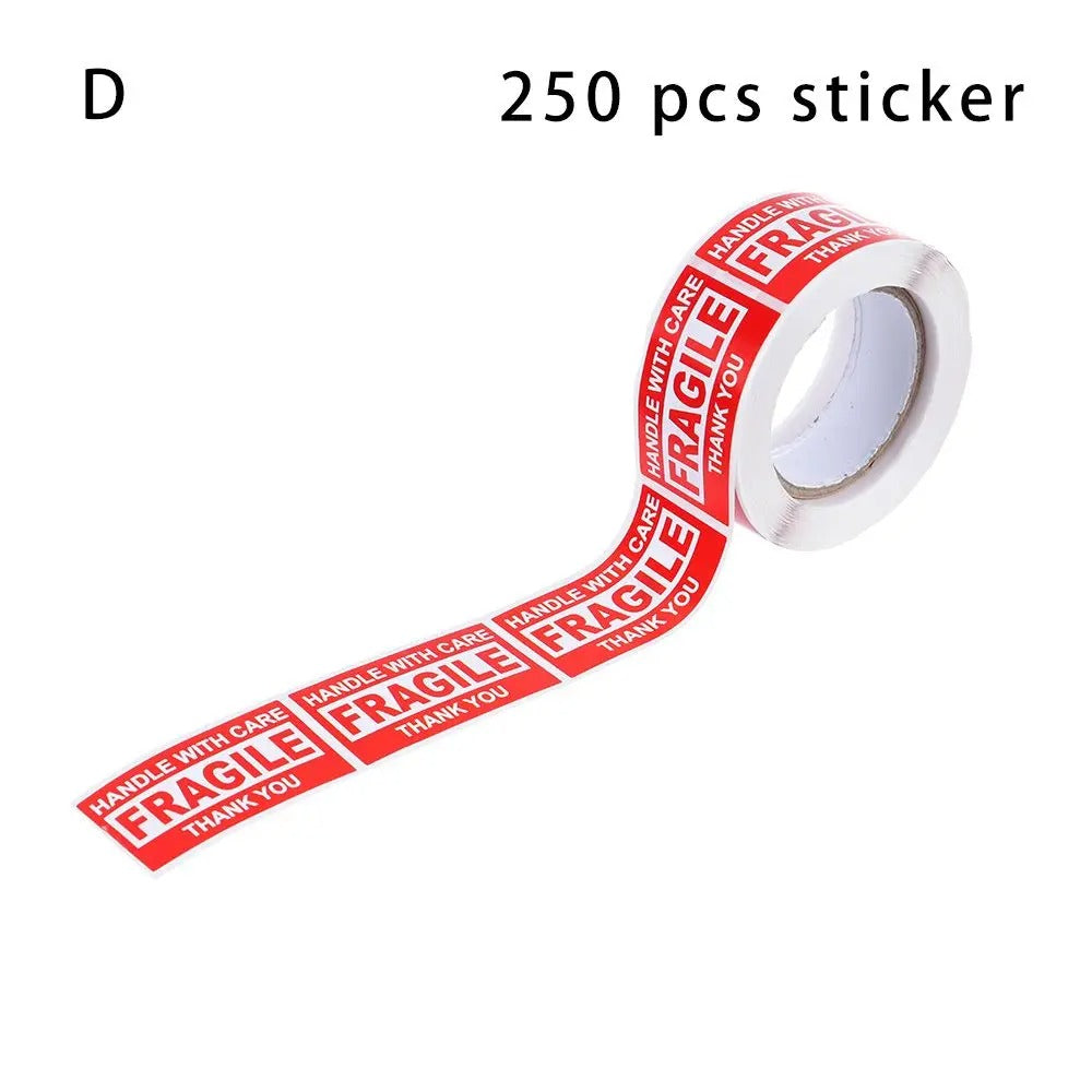red fragile labels for shipping​