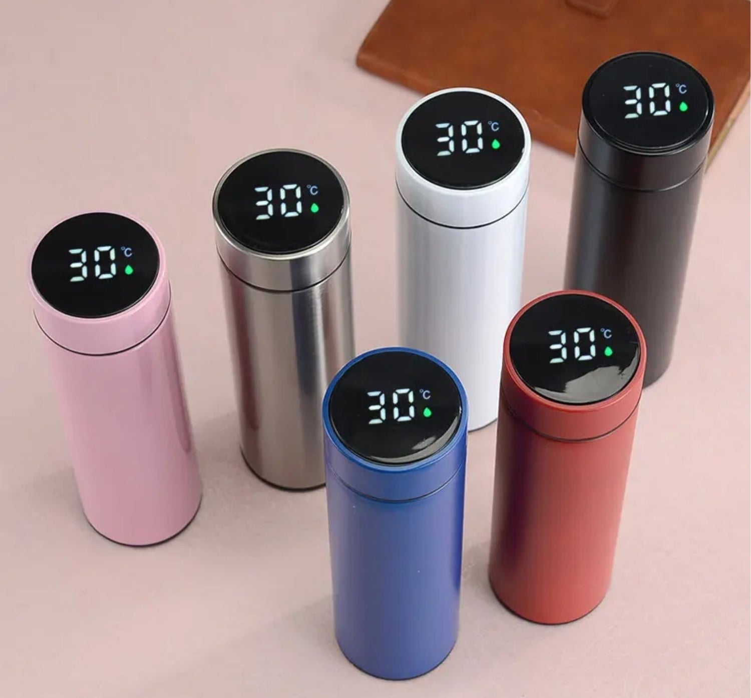 LED Touch Insulated Bottles
