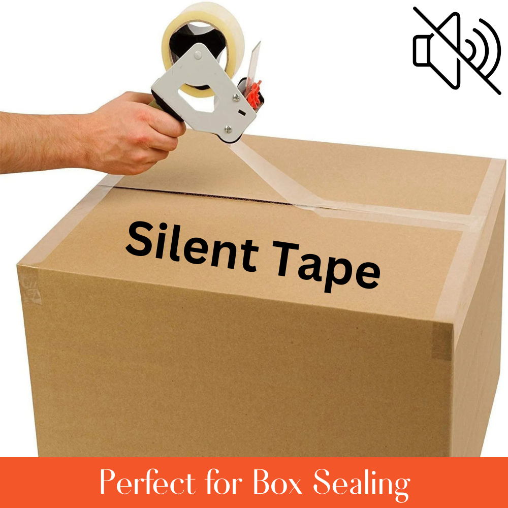 24-Rolls Ultra Clear 2.4 MIL Tape 3'' X 110 Yards Heavy Duty Carton Packing Packaging Sealing Tape