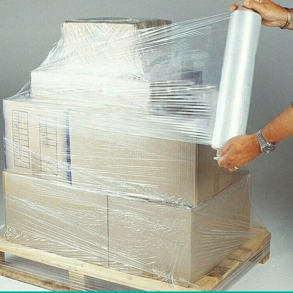 1 Roll Shrink Wrap For Packing, 18 Inch x 1500ft x 80 gauge