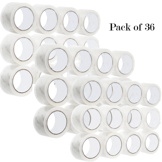 Roll Packing Tape 36 packs, 1.88 Inch x 55 Yards