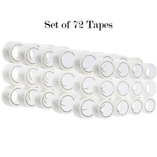 Box Packing Sealing Tape 72 Tapes, 1.88 Inch x 110 Yards