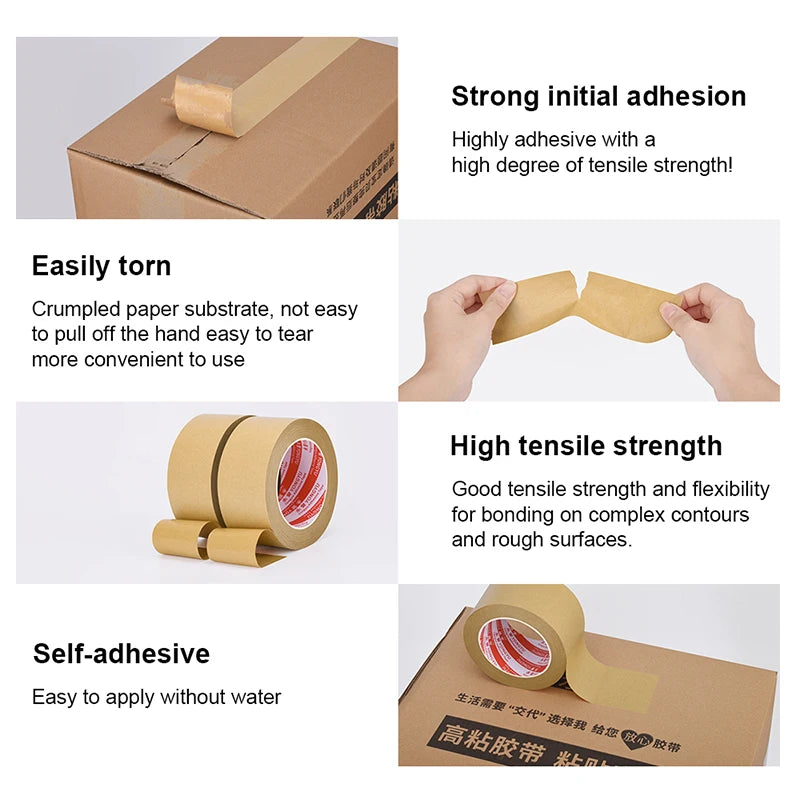 Gummed Kraft Packing Tape for Brake Benches